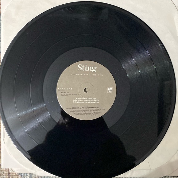 Sting - “…Nothing like the Sun” vinyl record - 1987 A&M Records - Picture 10 of 11